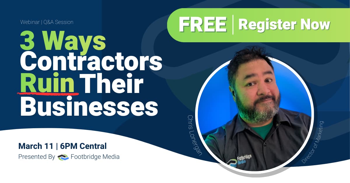 3 ways contractors ruin their businesses